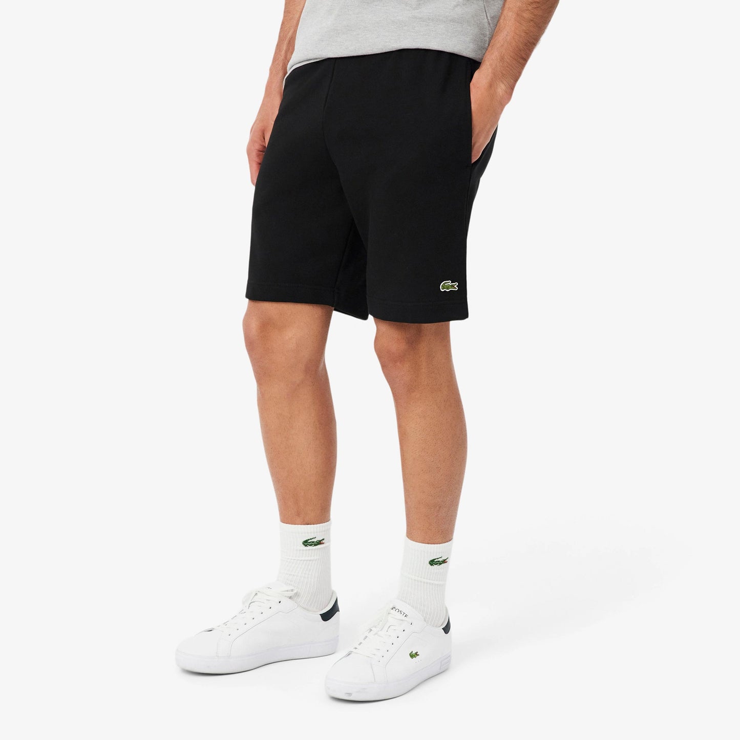 Lacoste Shorts Heren - zwart