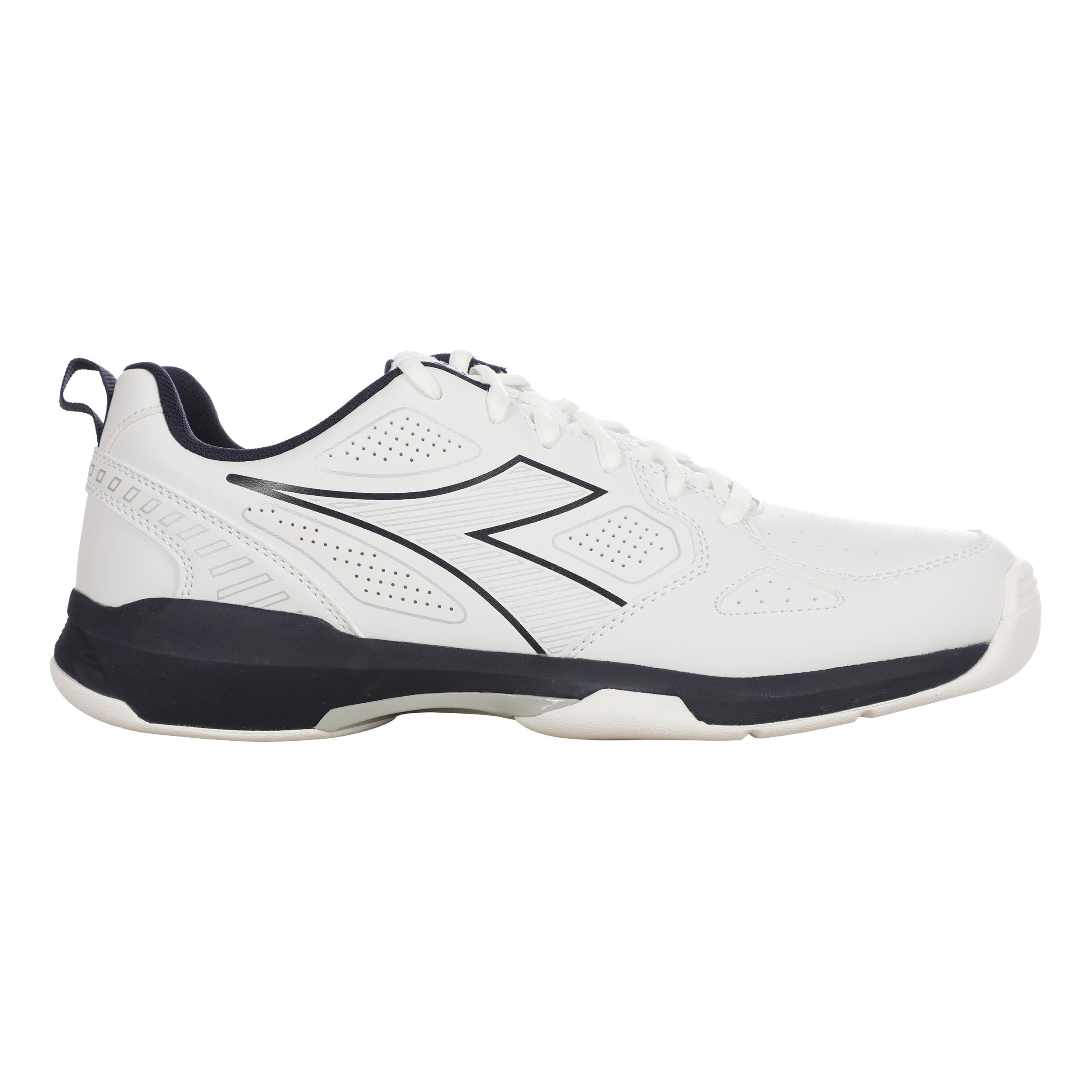 Diadora S. Challenge 7 SL Tennisschoen tapijt Heren - wit, donkerblauw