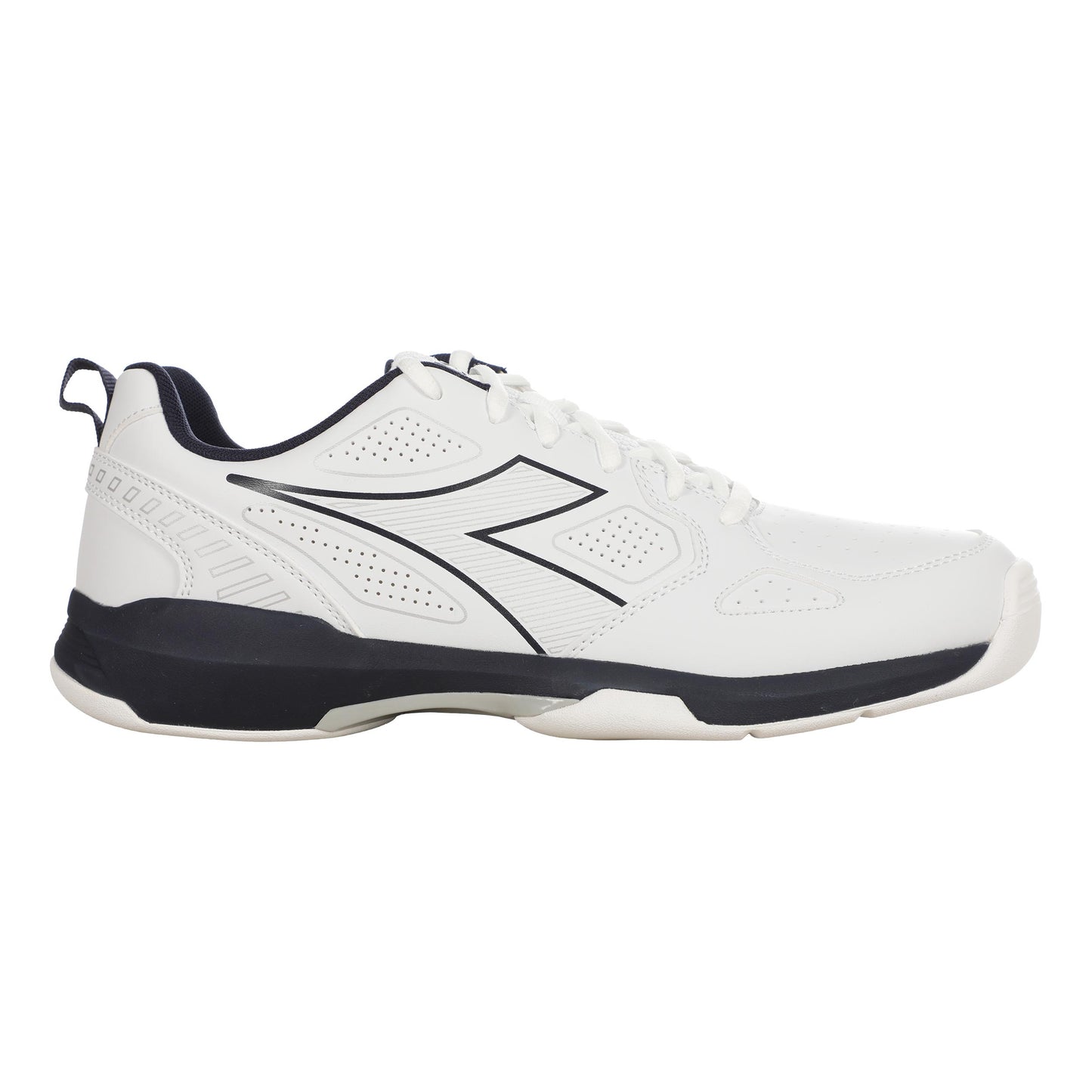 Diadora S. Challenge 7 SL Tennisschoen tapijt Heren - wit, donkerblauw