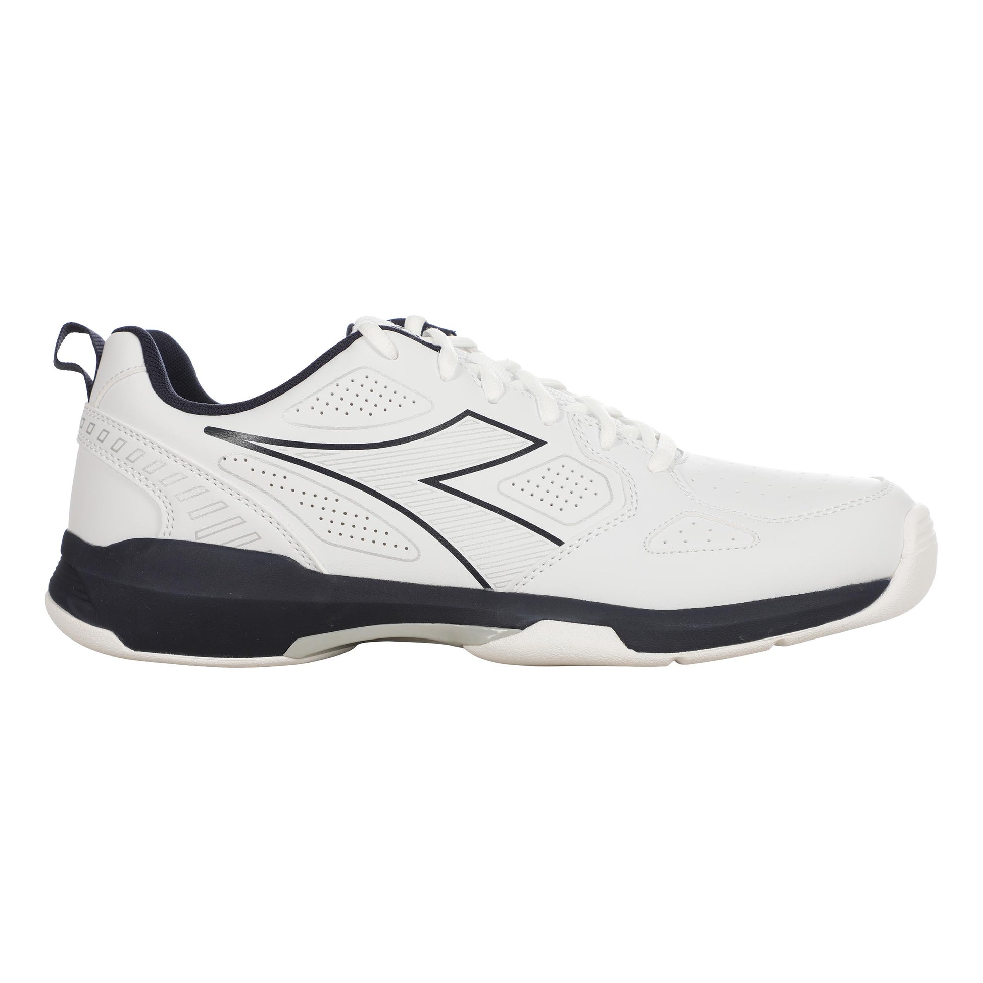 Diadora S. Challenge 7 SL Tennisschoen tapijt Heren - wit, donkerblauw
