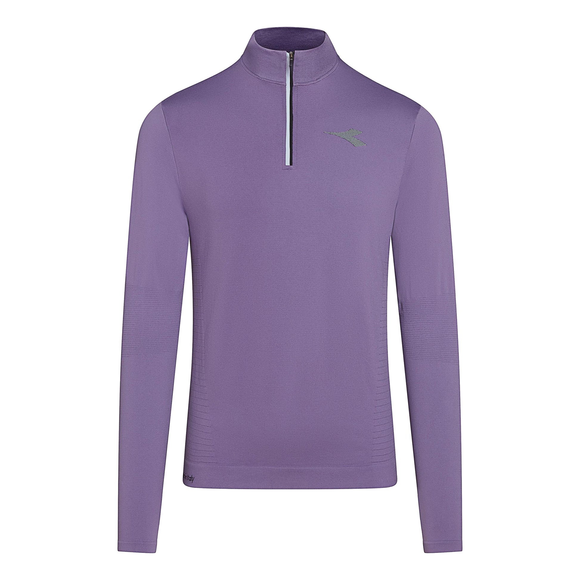 Diadora 1/2 Zip Stratouno Longsleeve Heren - paars