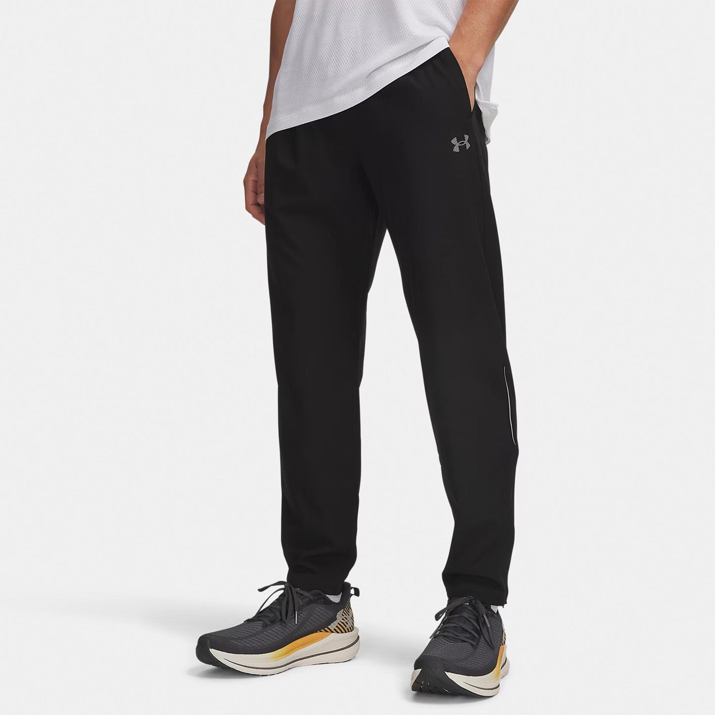 Under Armour Velociti Track  Hardloopbroek Heren - zwart