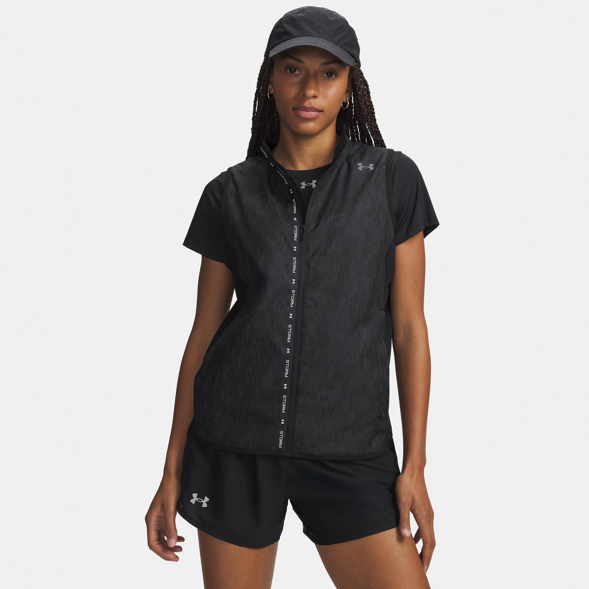 Under Armour Velociti ColdWeather Storm  Hardloopvesten Dames - zwart