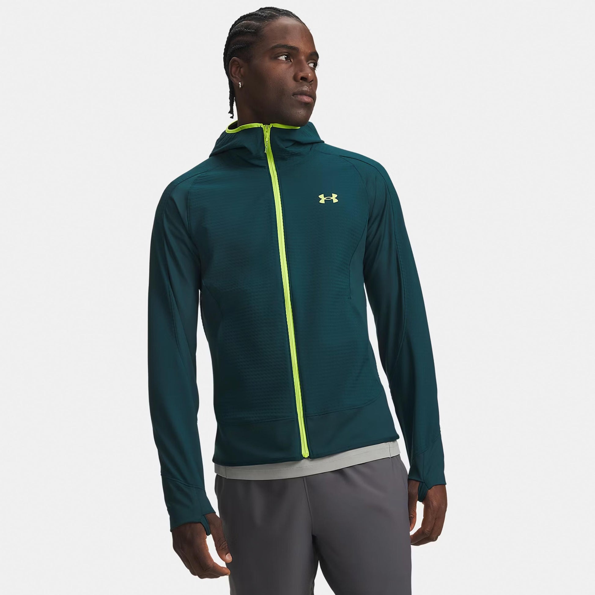 Under Armour Explor Offgrid  Hardloopjas Heren - groen