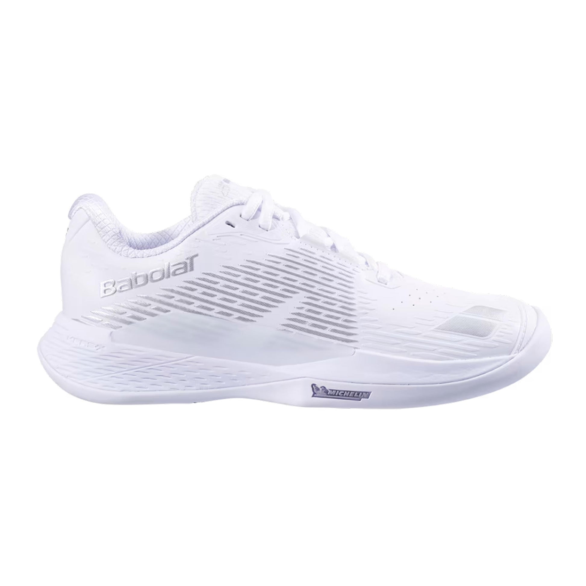 Babolat Propulse Storm Gravelschoen Dames - wit, zilver