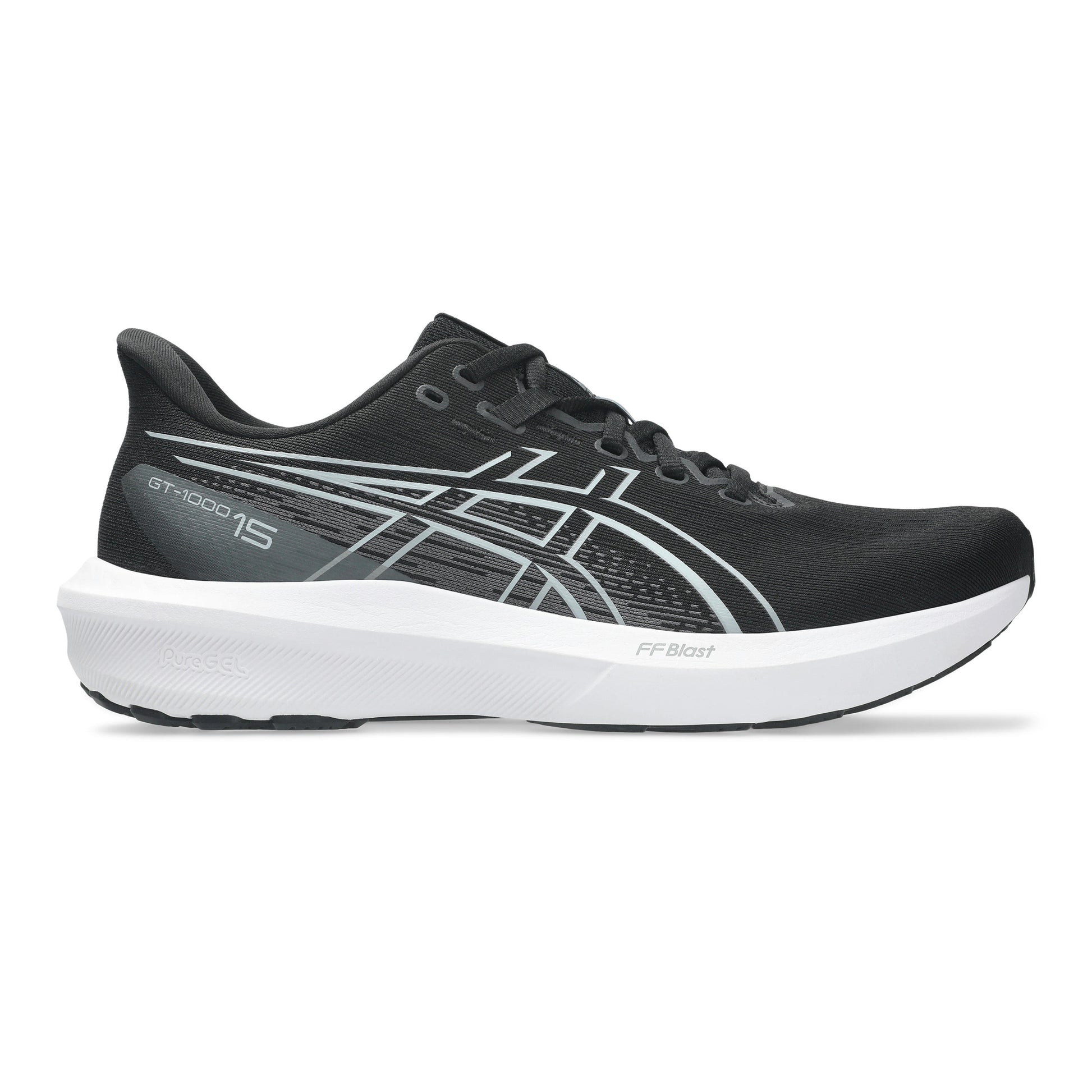 ASICS GT-1000 15 Stabiliteitsschoen Heren - zwart, zwart