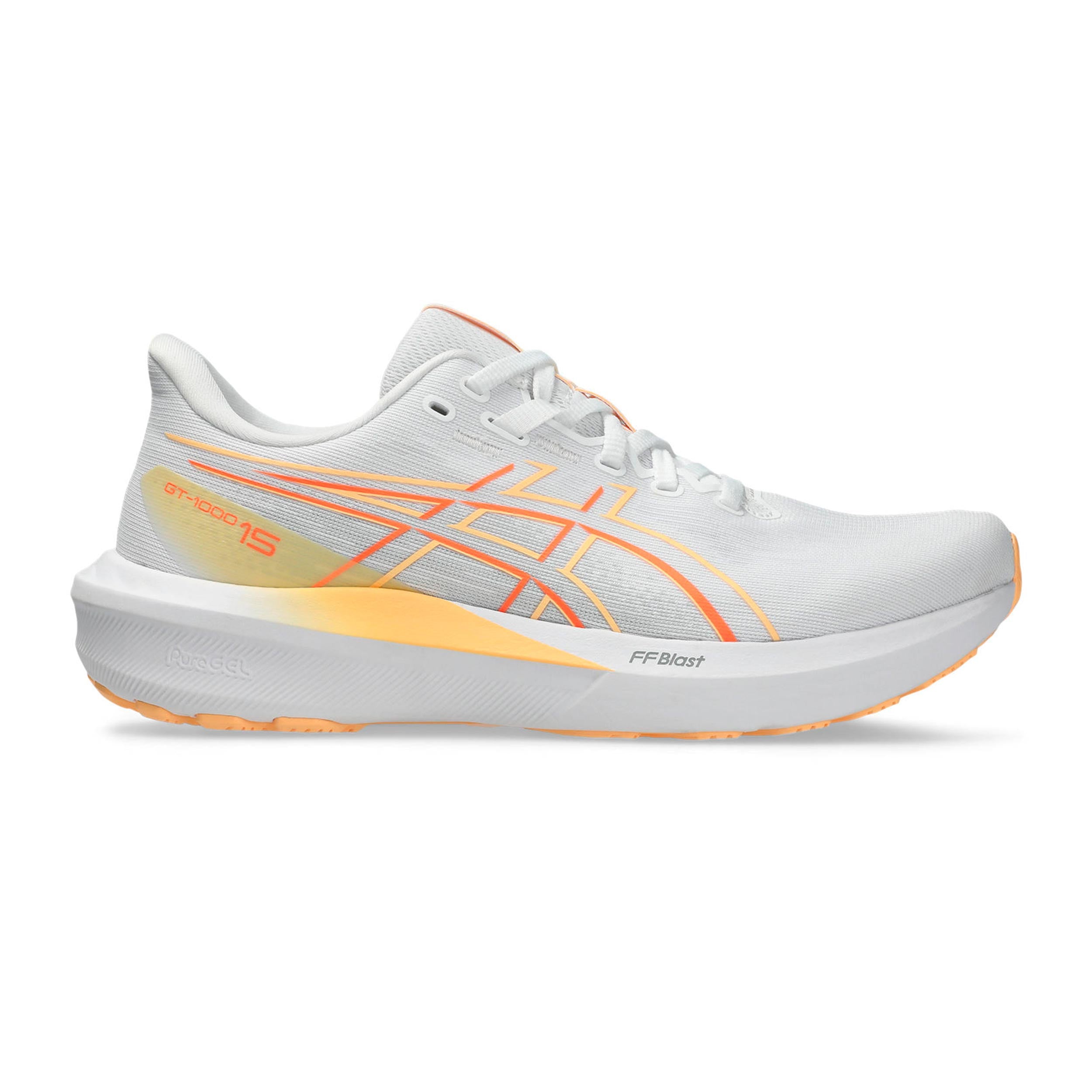ASICS GT-1000 15 Stabiliteitsschoen Dames - wit, oranje