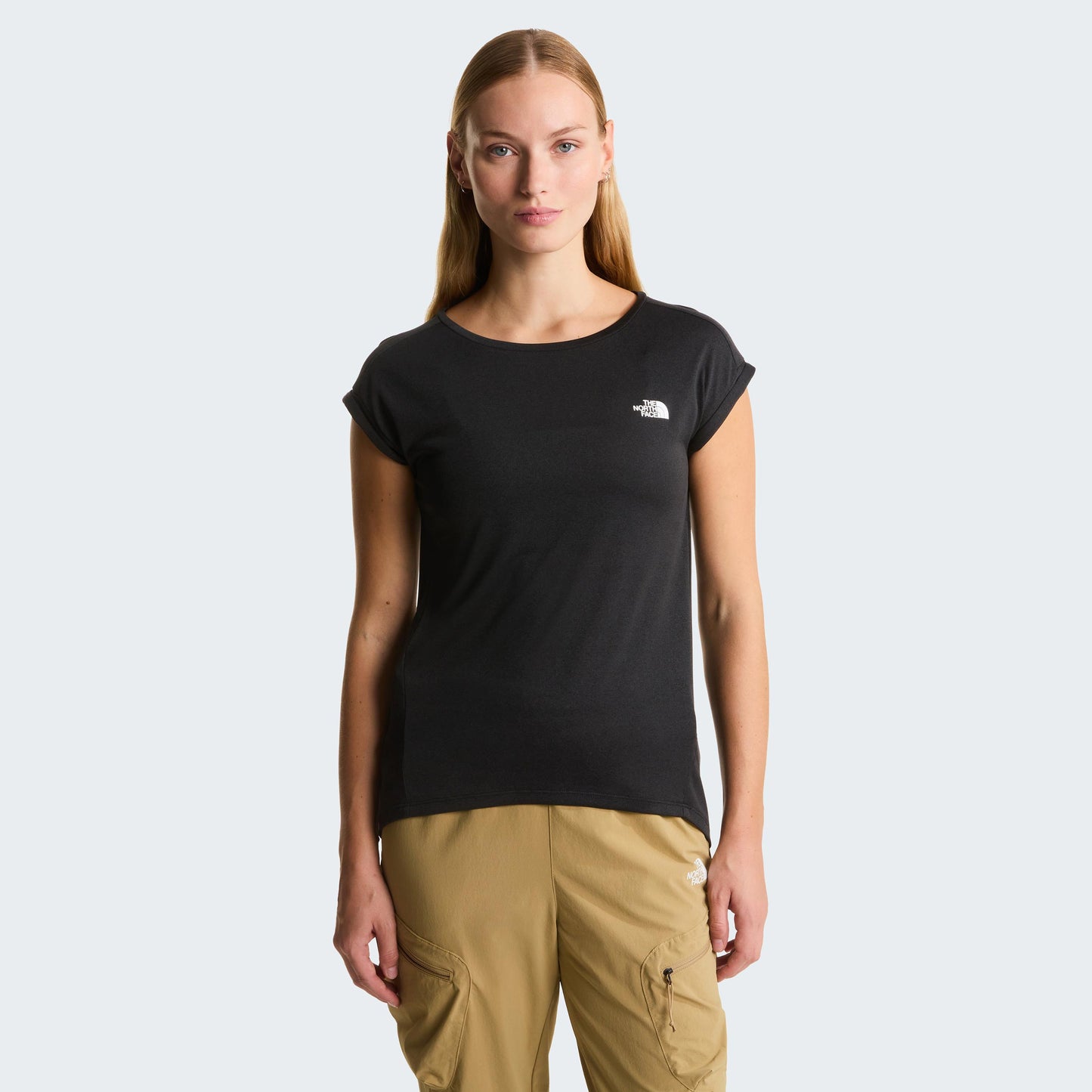 The North Face Tanken Hardloopshirt Dames - zwart