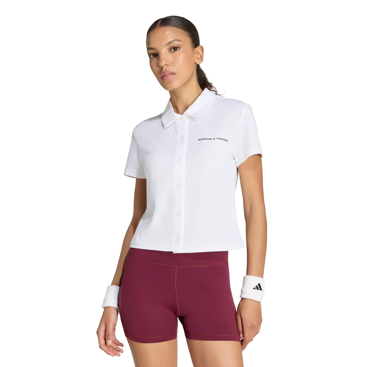 adidas Polo Dames - wit