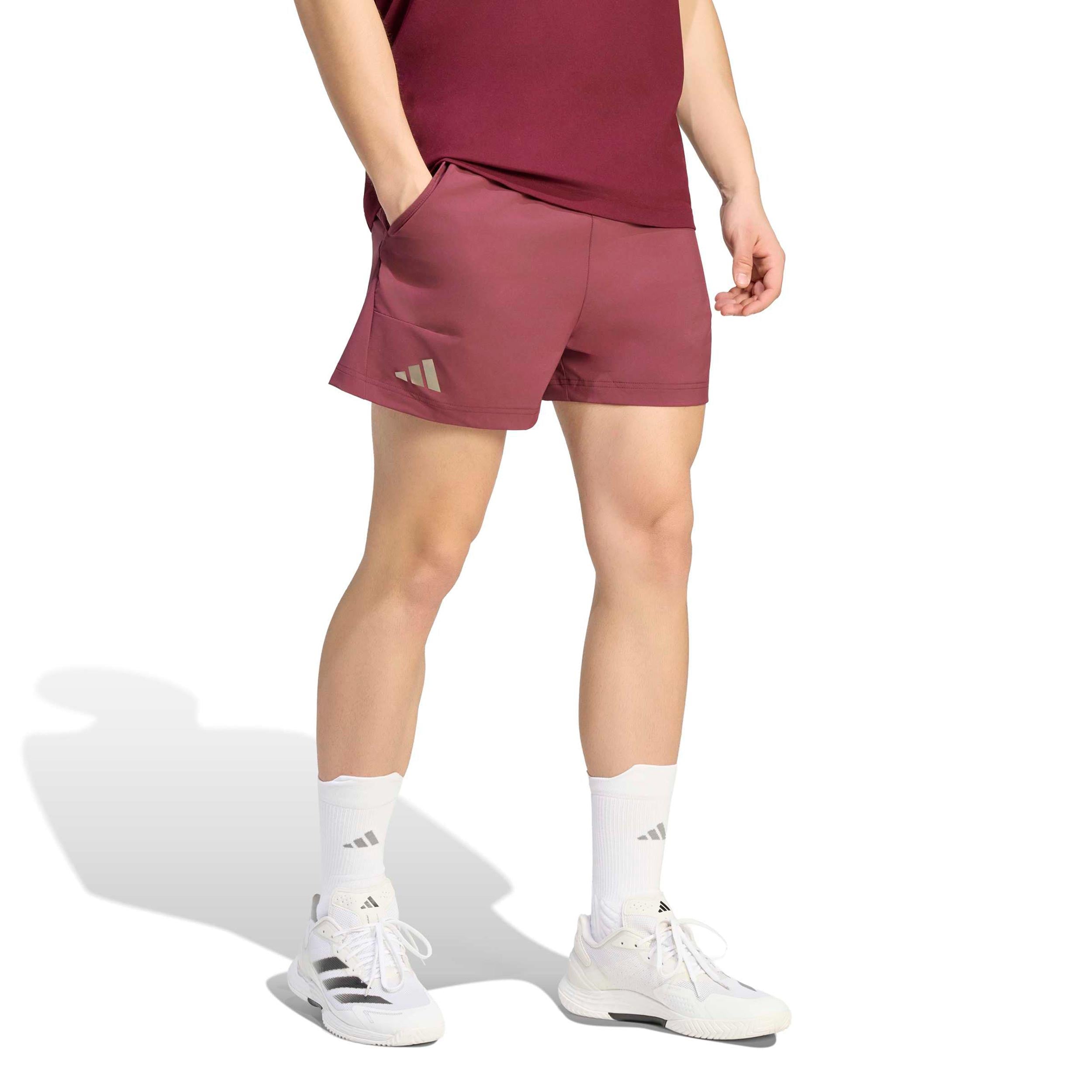 adidas Short & Tight Set Shorts Heren - wijnrood