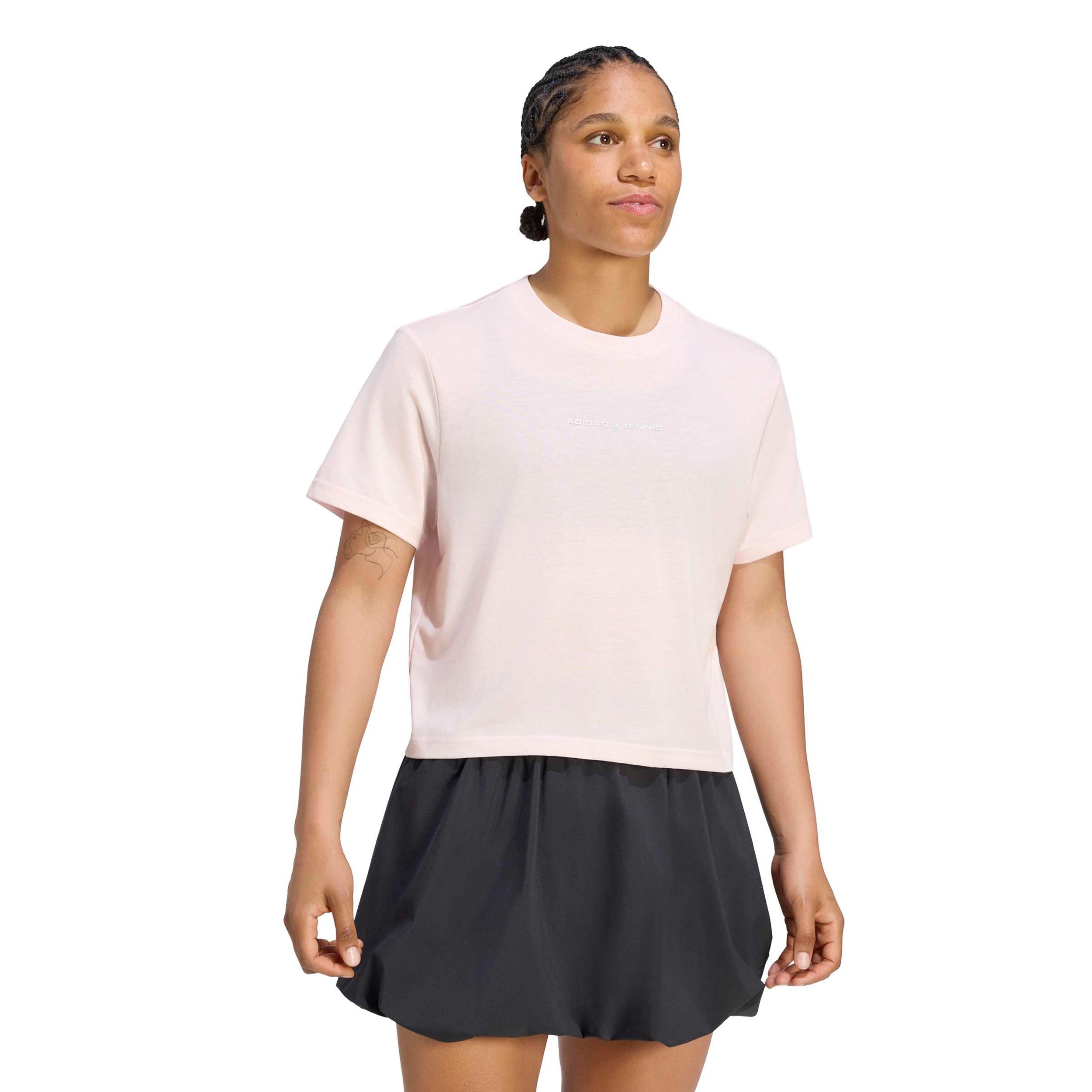adidas Graphic T-shirt Dames - pastelroze