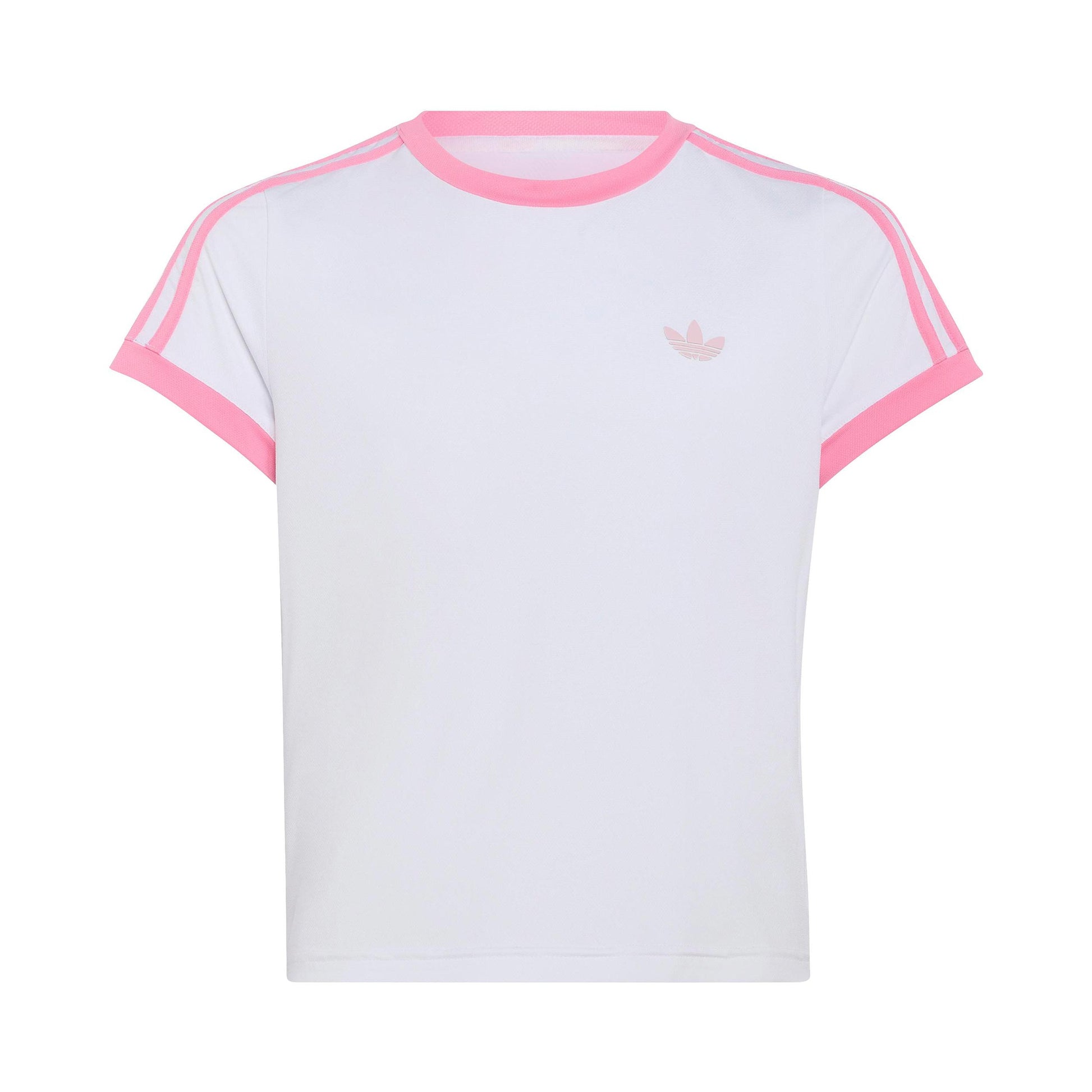 adidas Classics T-shirt Kinderen - wit, roze