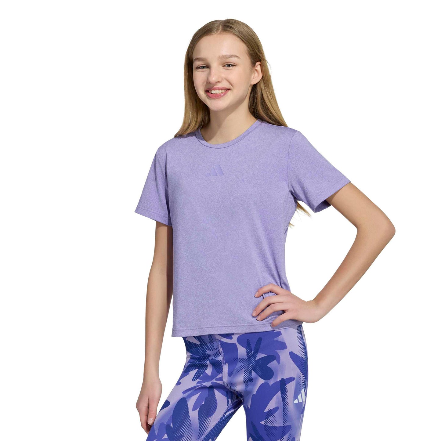 adidas Sportswear T-shirt Kinderen - mauve