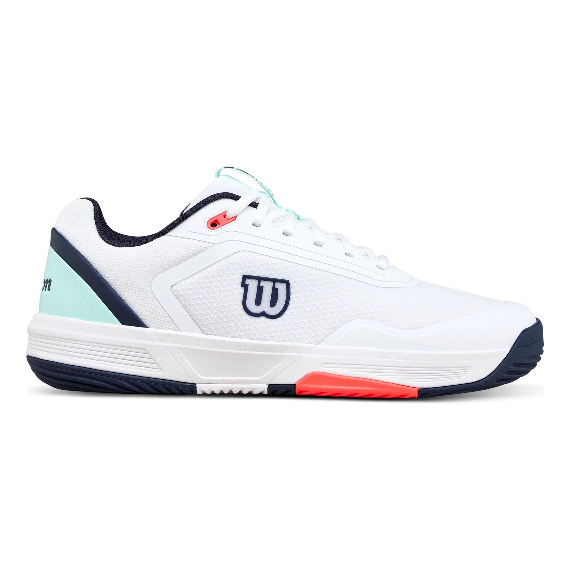 Wilson Courtglide Padel schoen Heren - wit, turkoois