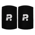 Padel Zweetband Verpakking 2 stuks lang - zwart