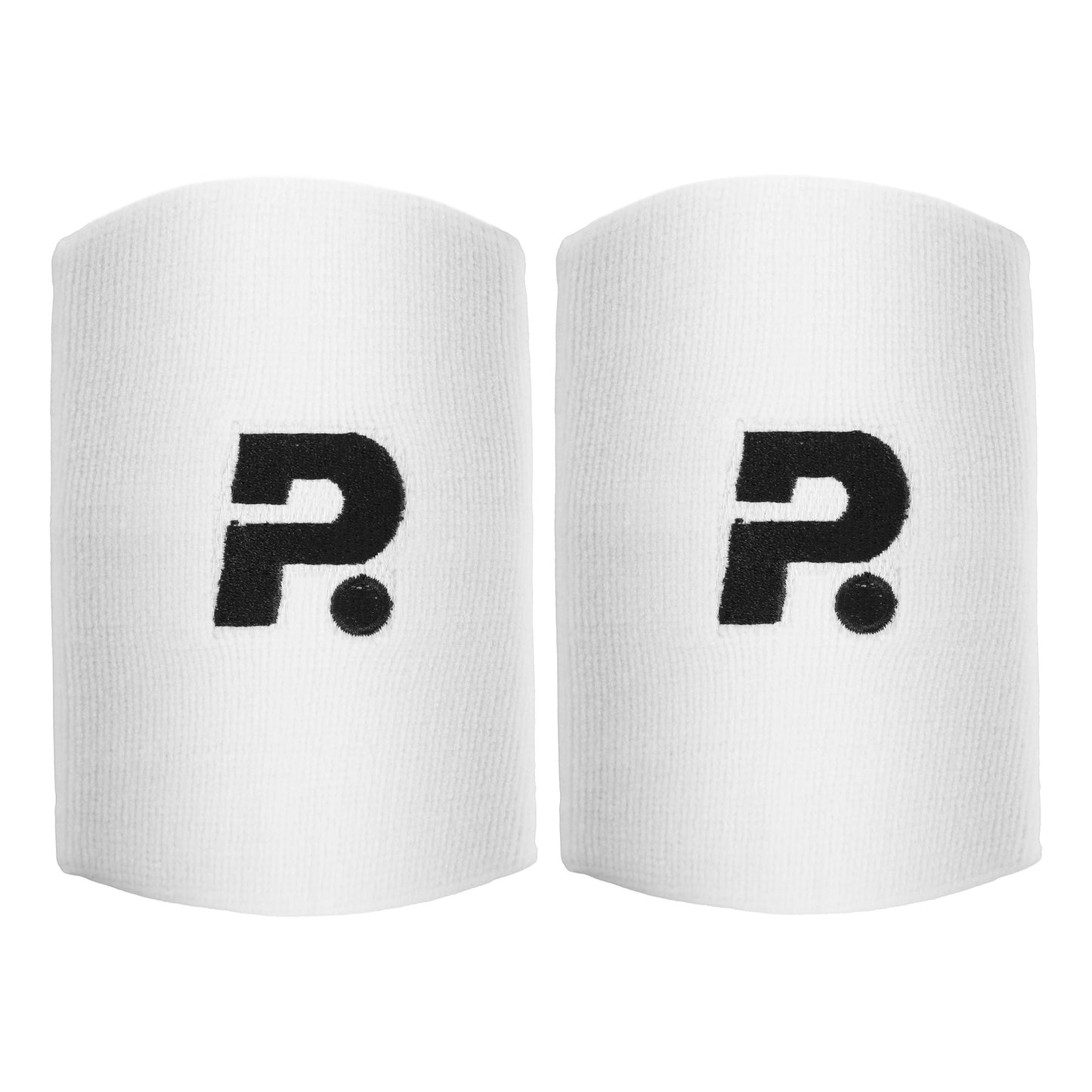 Padel-Point Padel Zweetband Verpakking 2 stuks lang - wit