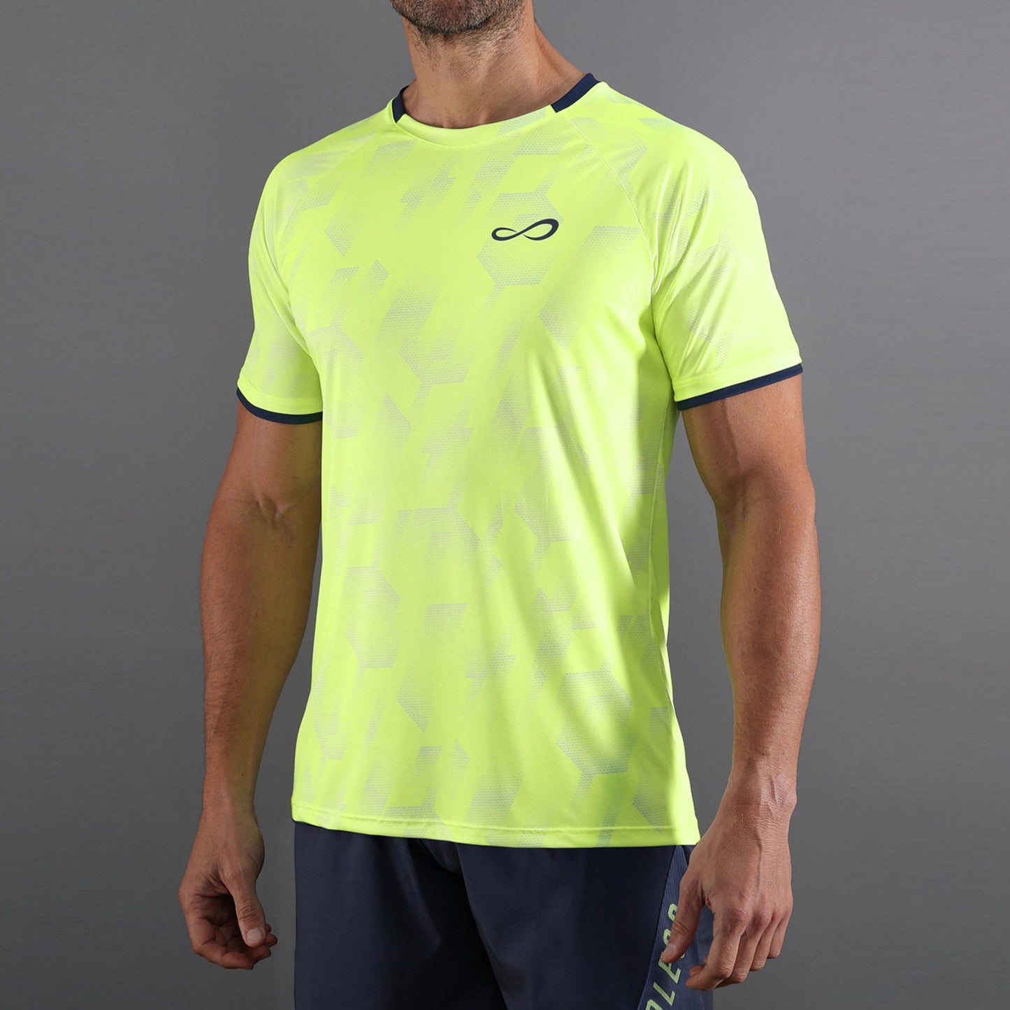 Endless FAZE T-shirt Heren - neongeel, blauw