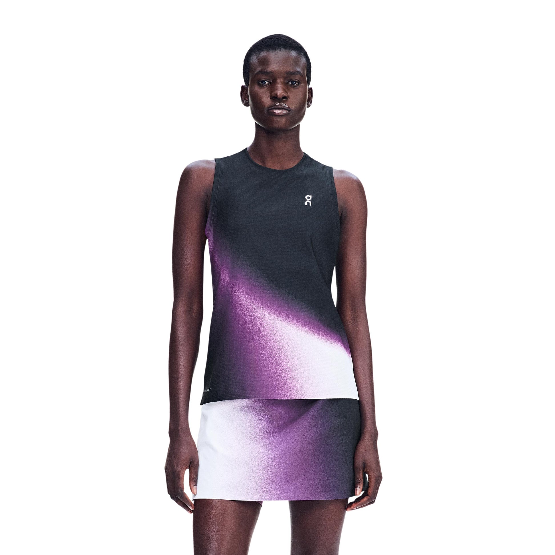 On Court Swing Tanktop Dames - zwart, bes