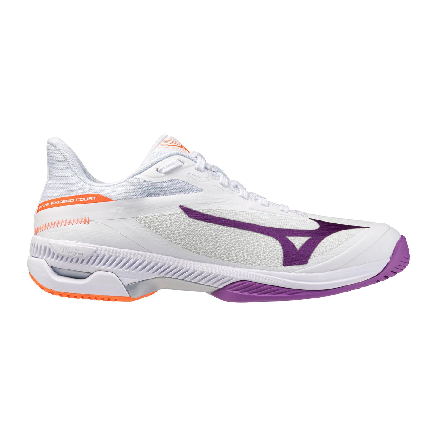 Mizuno Wave Exceed Court Allcourt schoen Dames - wit, lila