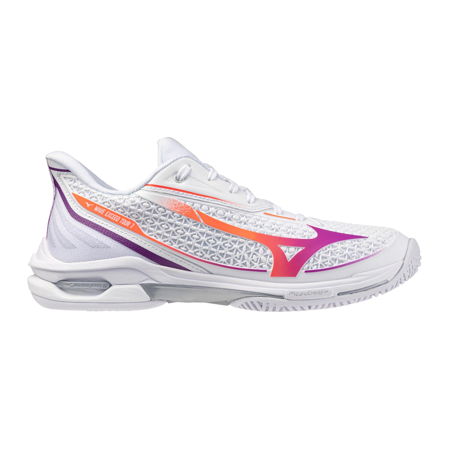 Mizuno Wave Exceed Tour 7 Allcourt schoen Dames - wit, lila