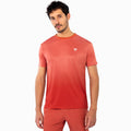 X-Loop T-shirt Heren - roodoranje