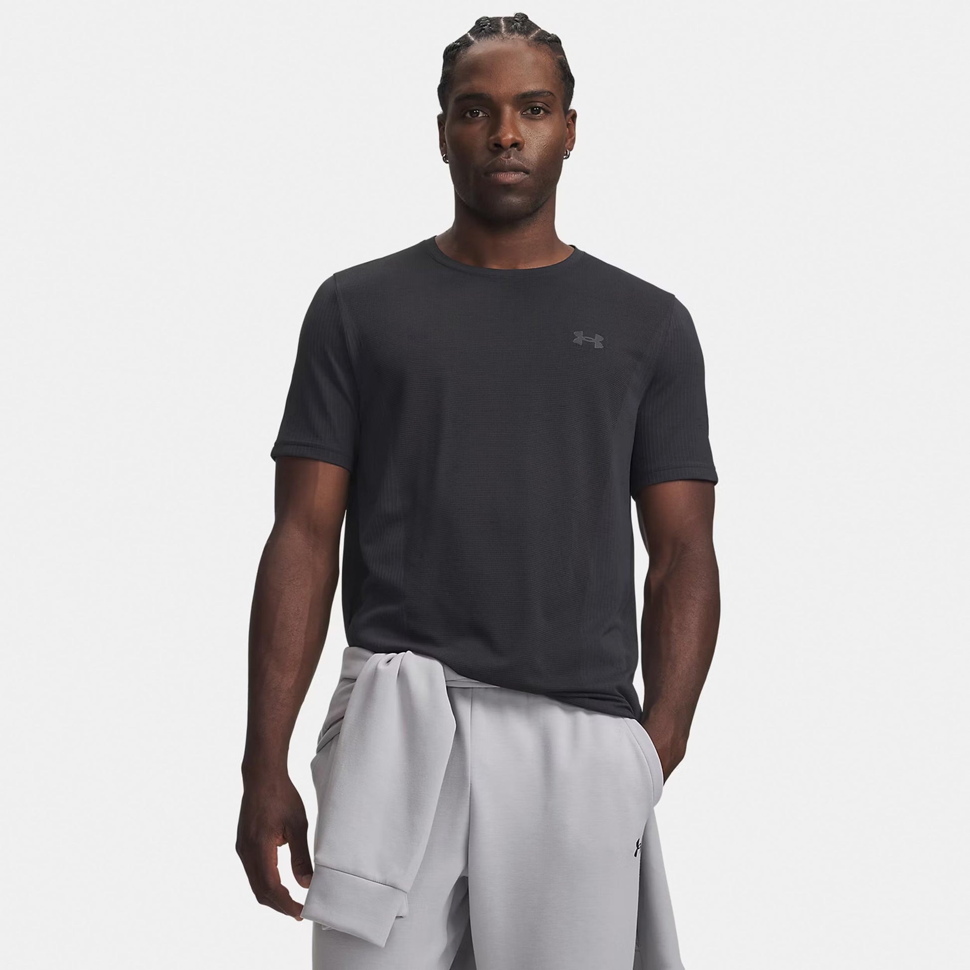 Under Armour Vanish Seamless T-shirt Heren - zwart, zwart