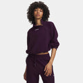 Performance Fleece 1/4 Zip Sweatshirt Dames - lila, violett