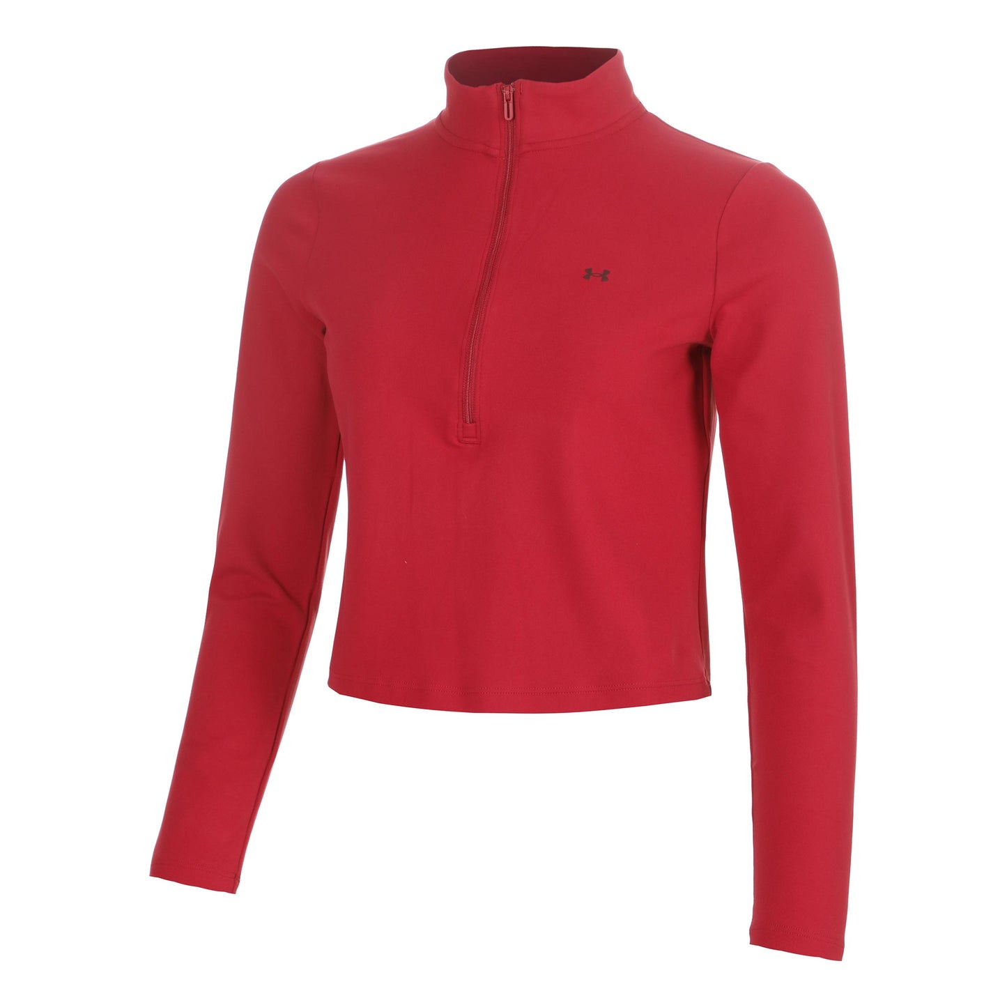 Under Armour Motion 1/2 Zip Longsleeve Dames - rood, donkerrood