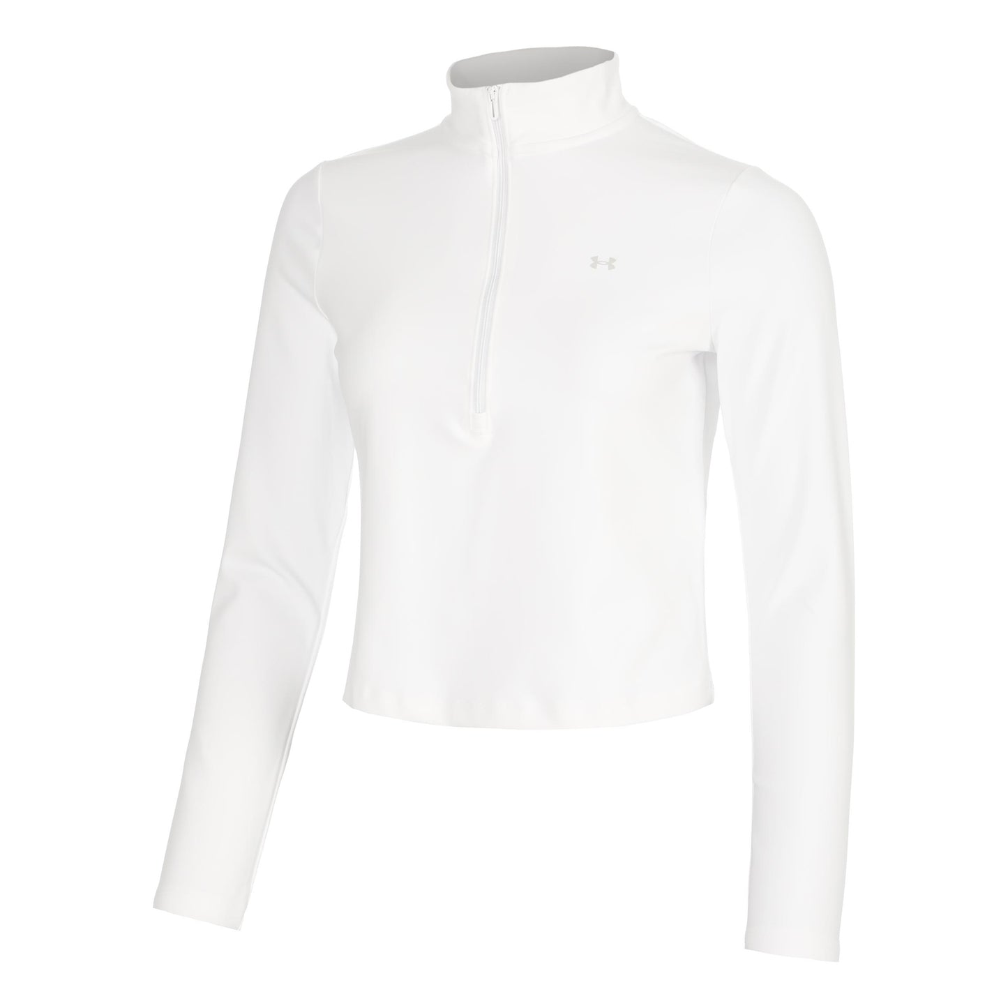 Under Armour Motion 1/2 Zip Longsleeve Dames - wit, lichtgrijs