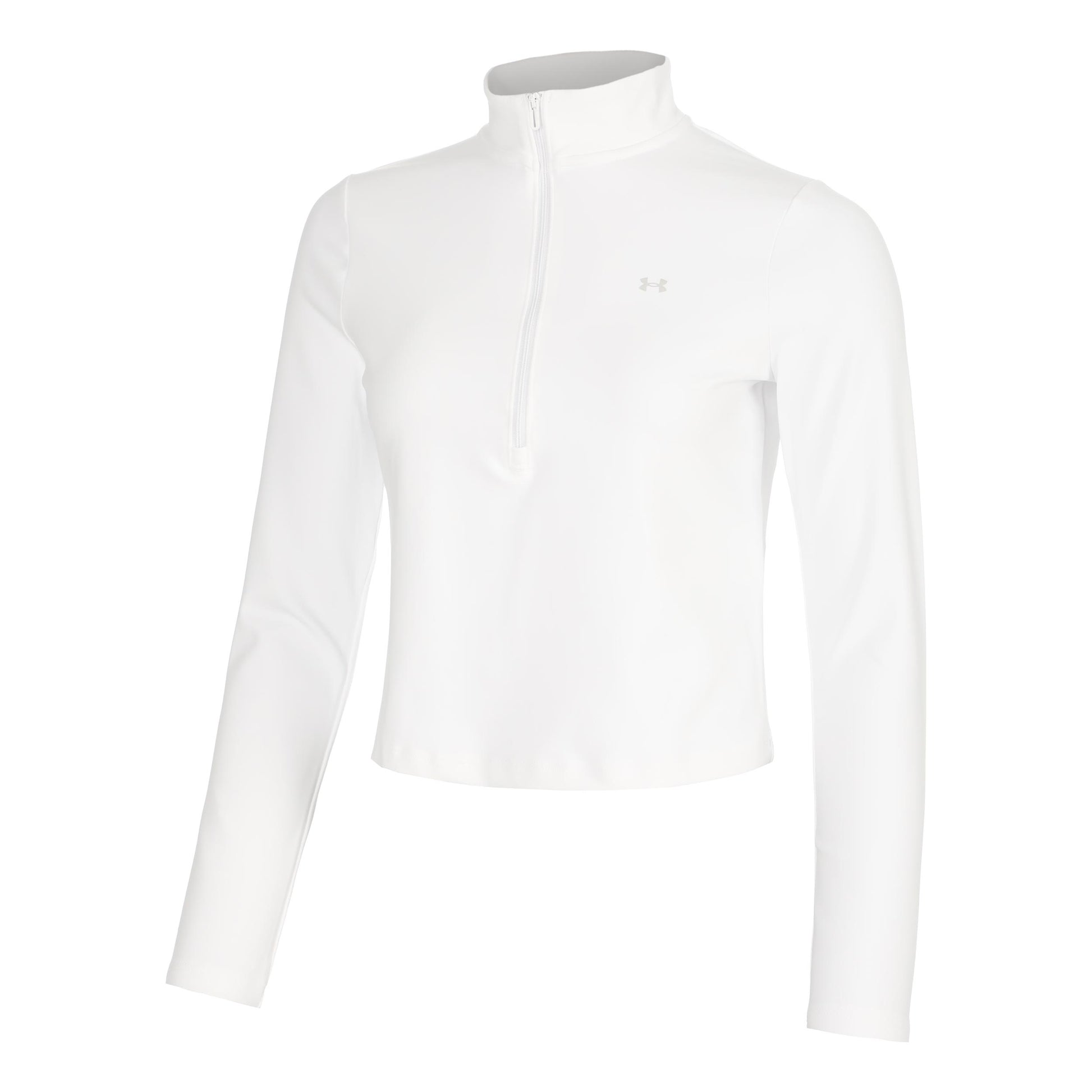 Under Armour Motion 1/2 Zip Longsleeve Dames - wit, lichtgrijs