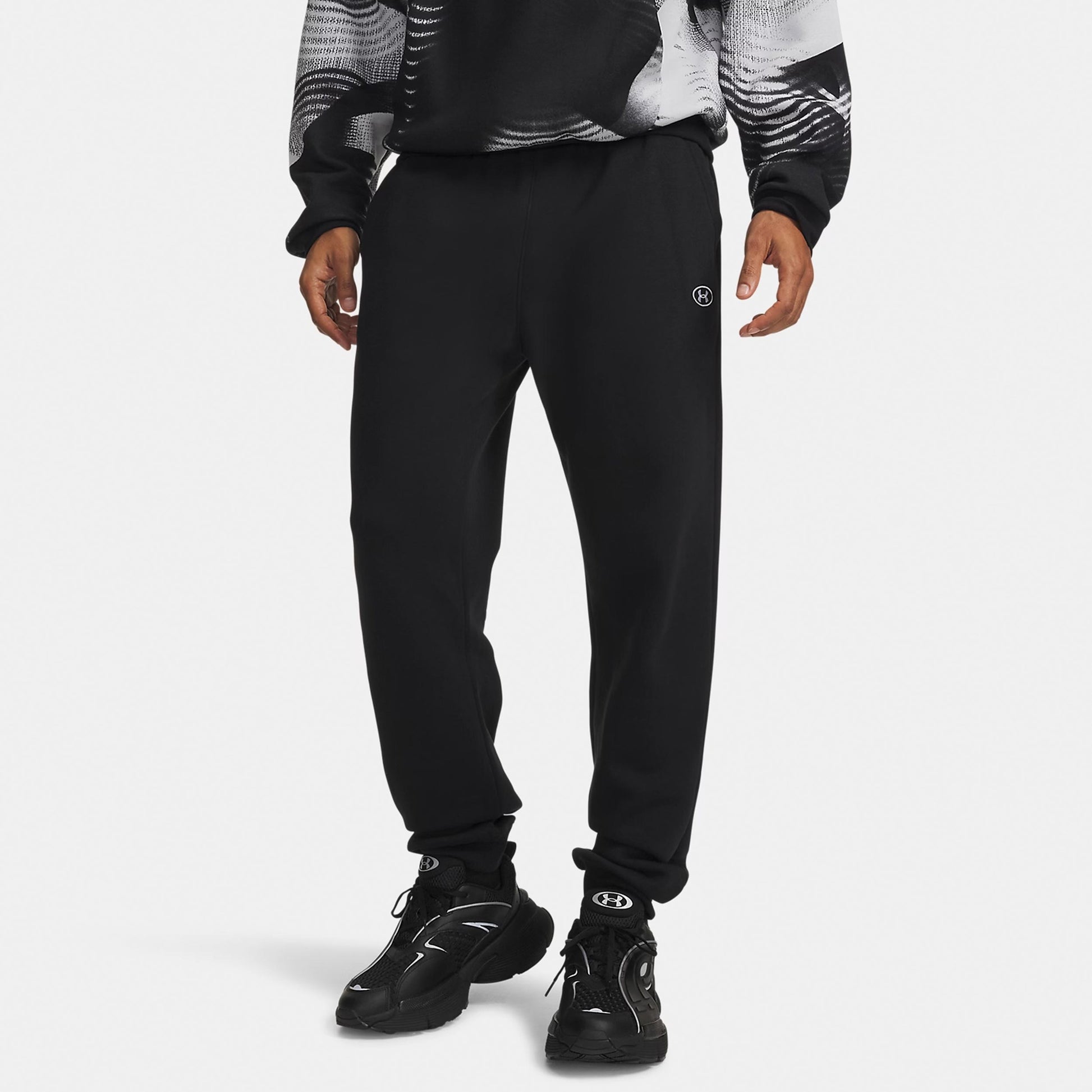 Under Armour Rival Fleece Trainingsbroek Heren - zwart, wit