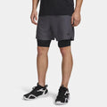 Vanish Woven 2.0 2n1 Shorts Heren - grijs, zwart