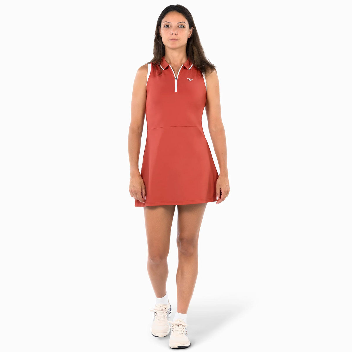 Tecnifibre Tech Jurk Dames - roodoranje, wit