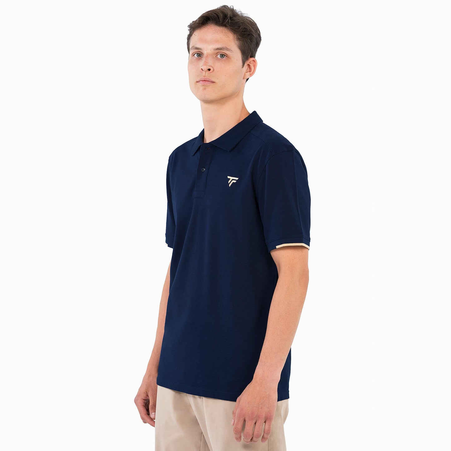 Tecnifibre Pique T-shirt Heren - donkerblauw