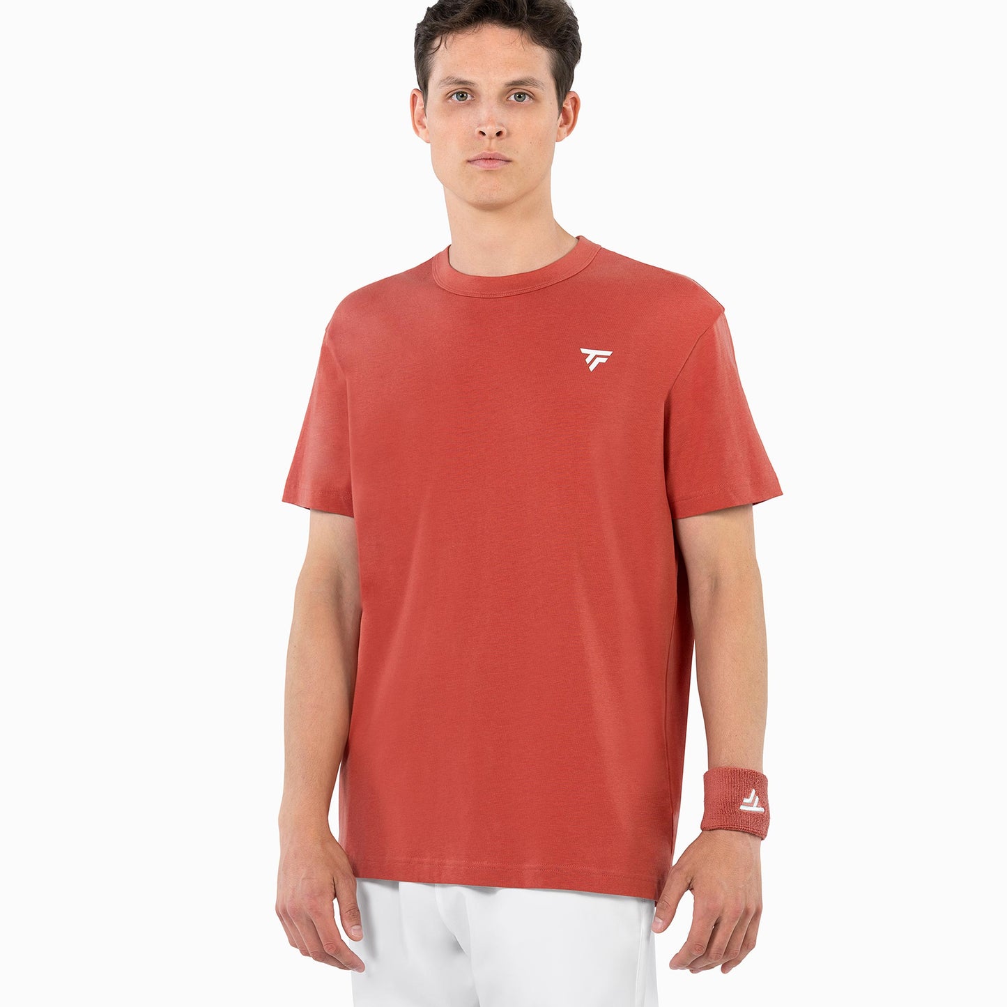 Tecnifibre Graphic T-shirt Heren - roodoranje