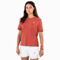Graphic T-shirt Dames - roodoranje