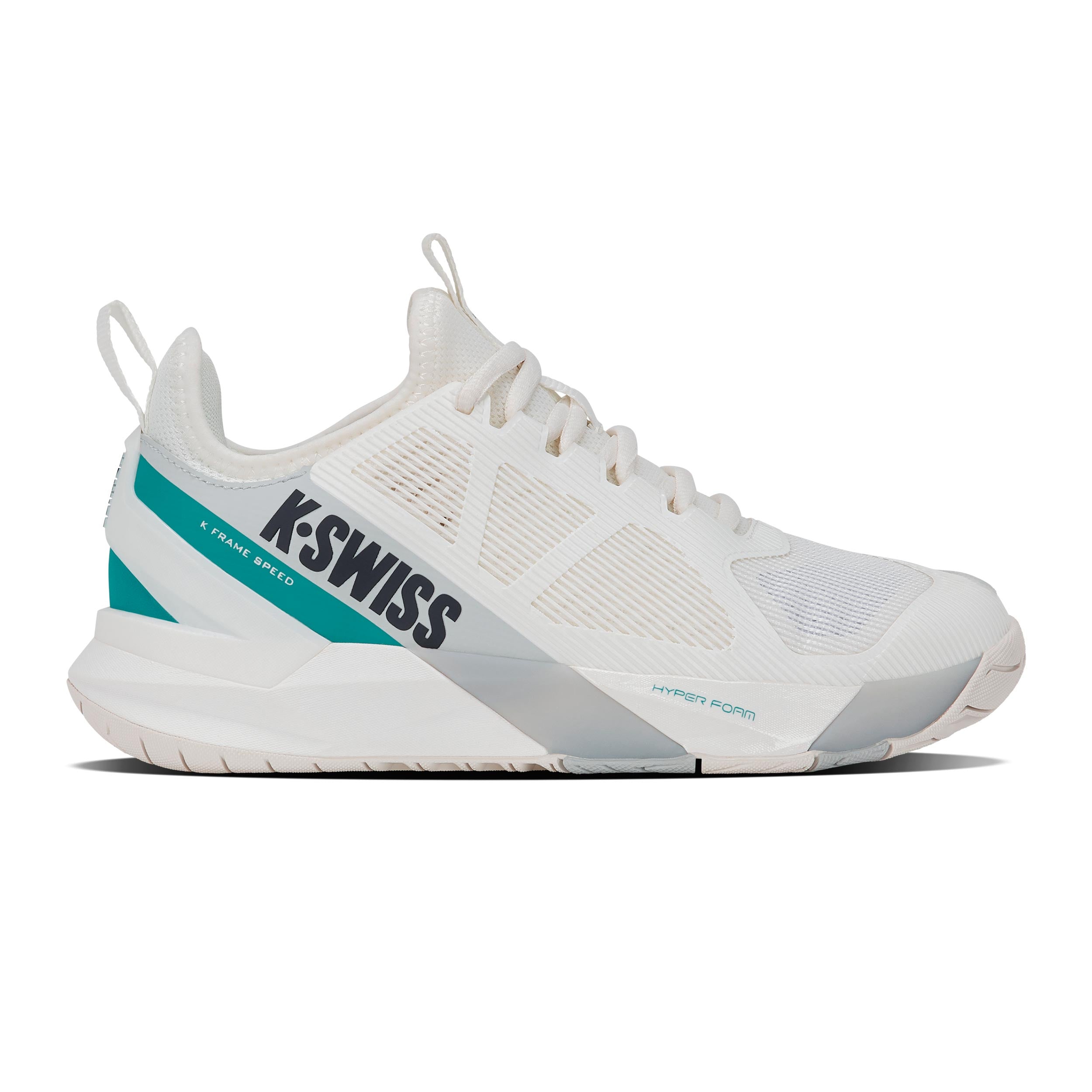K-Swiss K-Frame Speed Allcourt schoen Dames - wit, turkoois