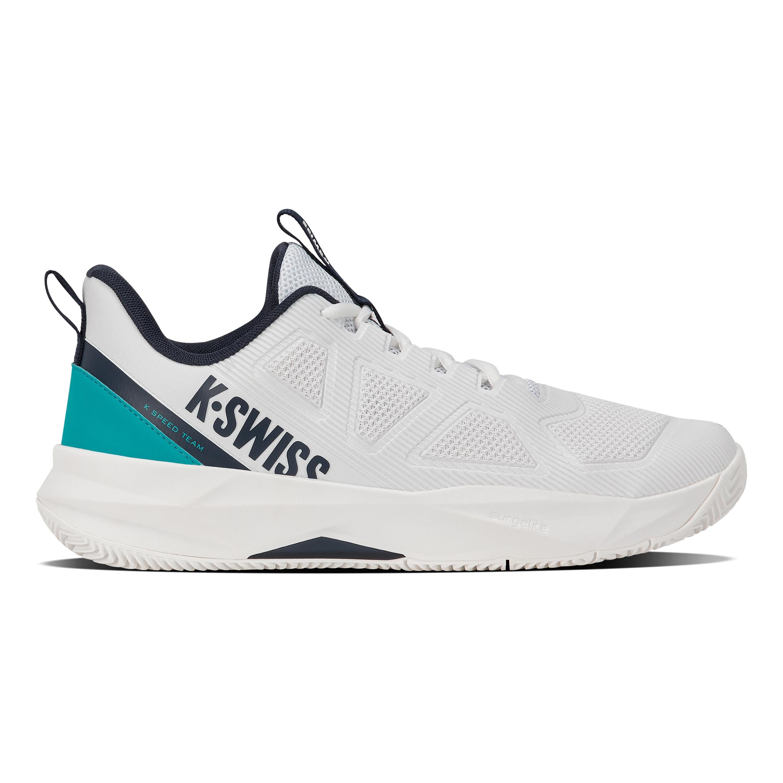 K-Swiss K-Speed Team Gravelschoen Heren - wit, turkoois
