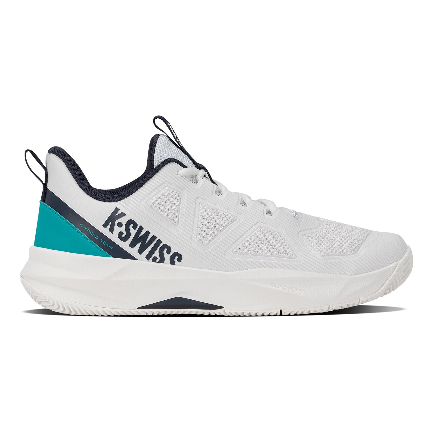 K-Swiss K-Speed Team Gravelschoen Heren - wit, turkoois