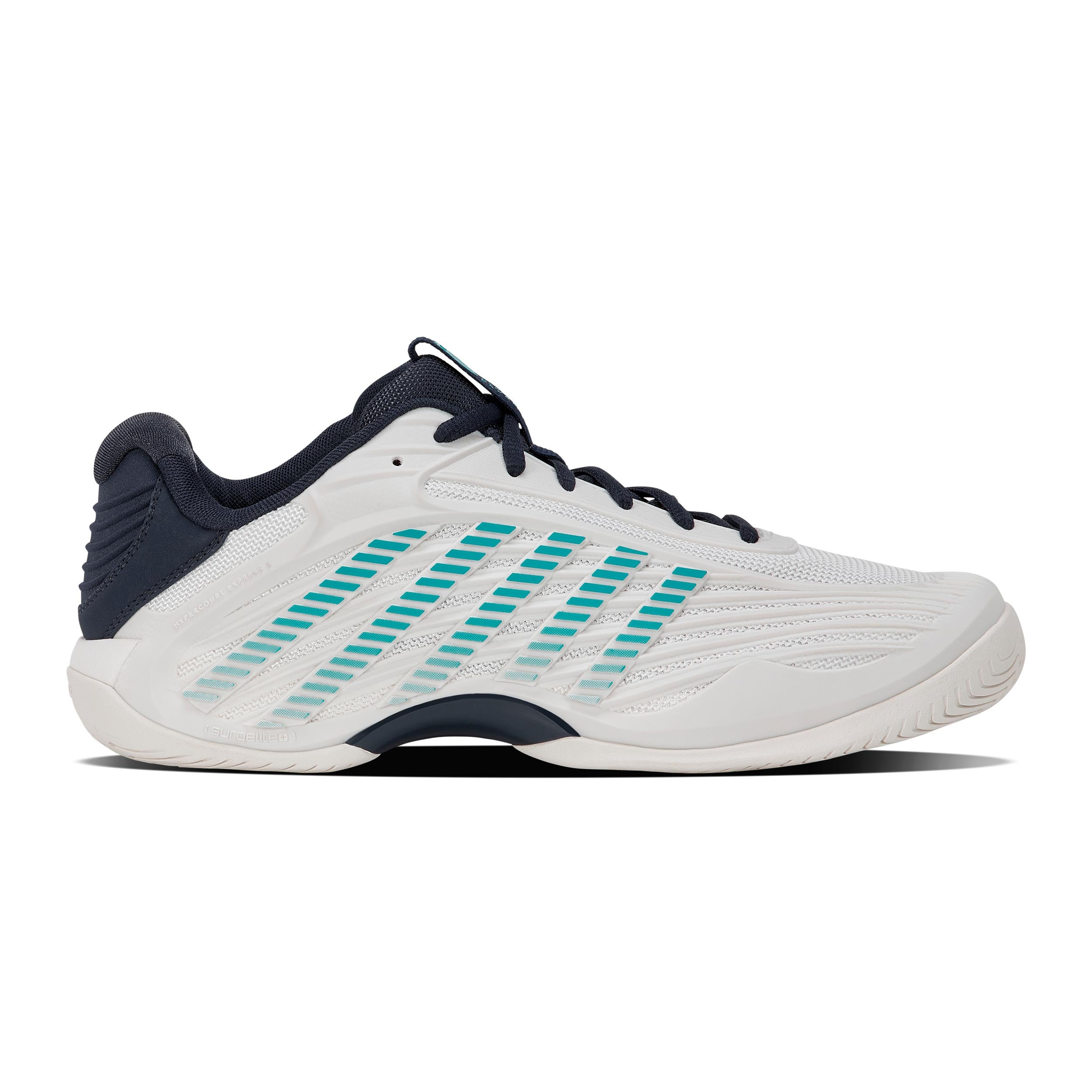 K-Swiss Hypercourt Express 3 Allcourt schoen Heren - wit, turkoois