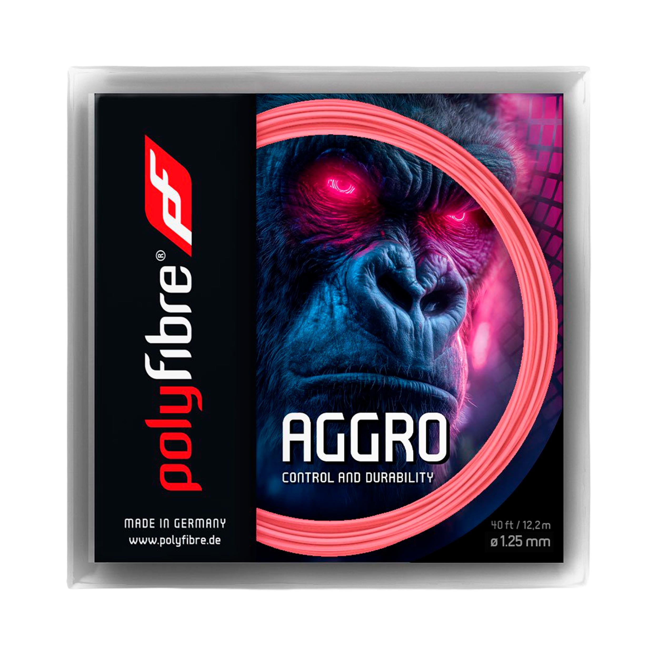 Polyfibre Aggro Set snaren 12,2m - roze