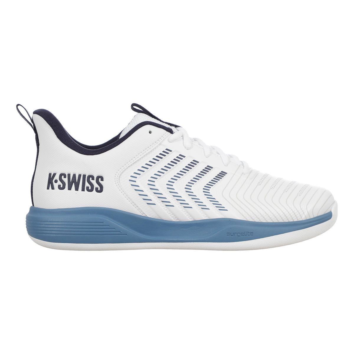 K-Swiss Ultrashot Light Tennisschoen tapijt Heren - wit, donkerblauw