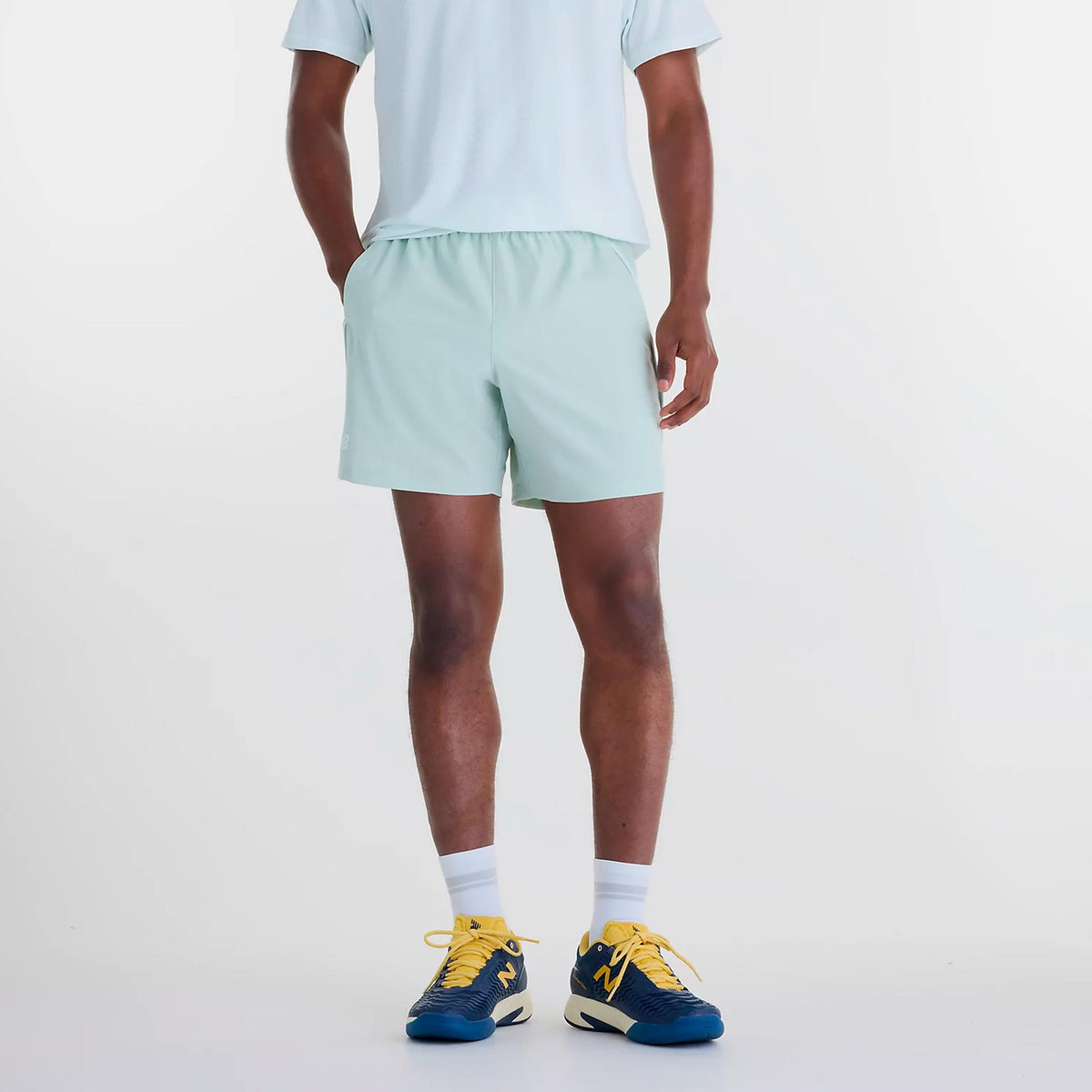 New Balance Tournament Shorts Heren - mint