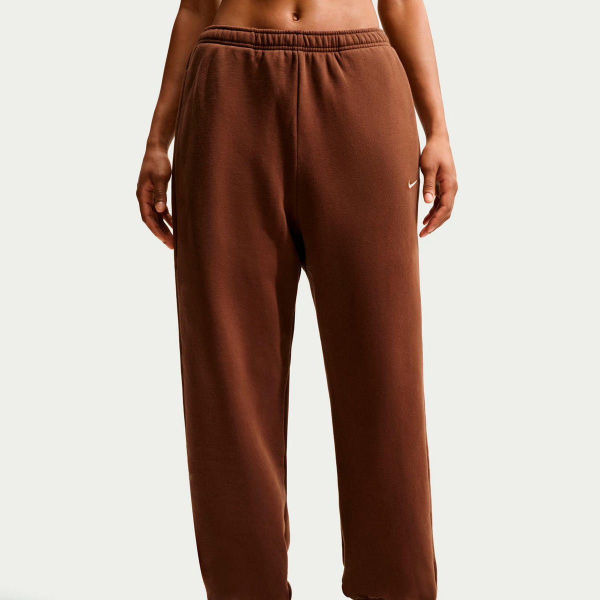 Nike Studio Fleece Trainingsbroek Dames - bruin