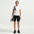 One Fitted T-shirt Dames - wit