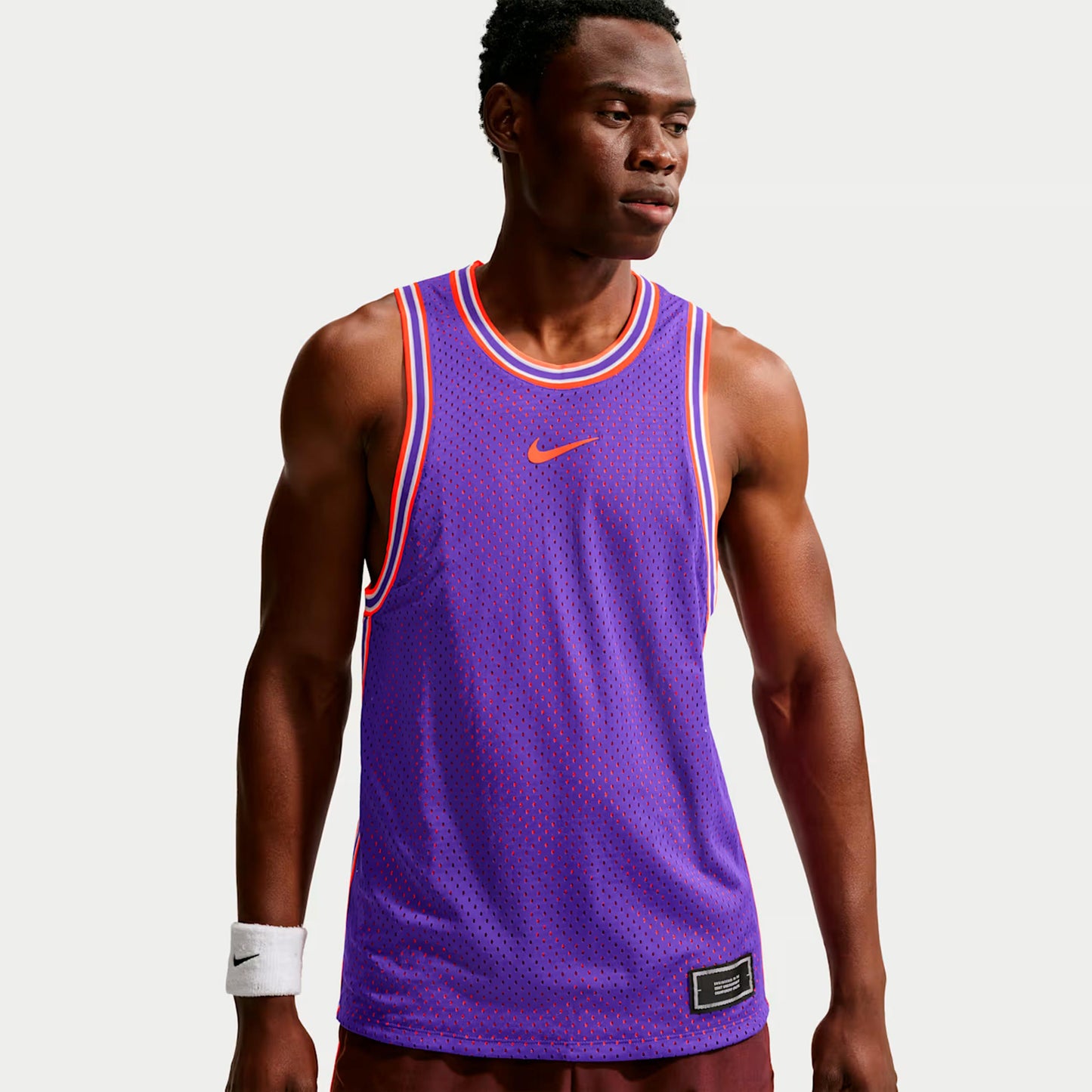 Nike Carlos Alcaraz Reversible Court Slam Tanktop Heren - lila, oranje