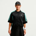 Court Slam Trainingsjack Dames - zwart, mint