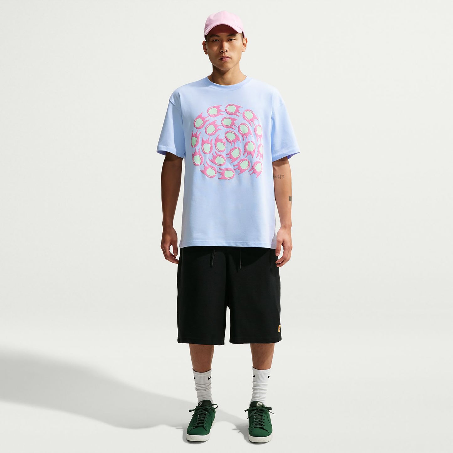 Nike Sportswear T-shirt Heren - lichtblauw