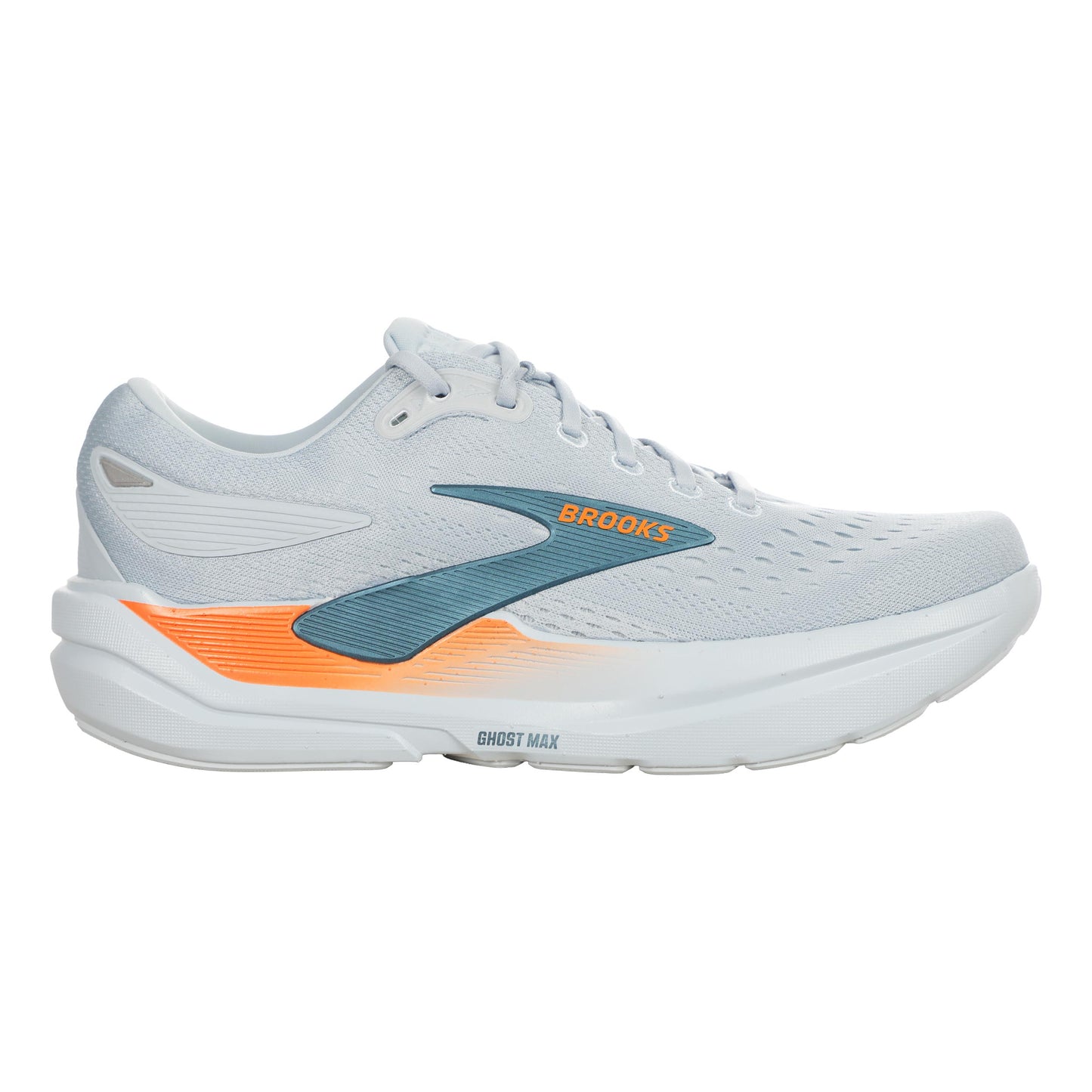 Brooks Ghost Max 3 Neutrale schoen Heren - lichtblauw, oranje