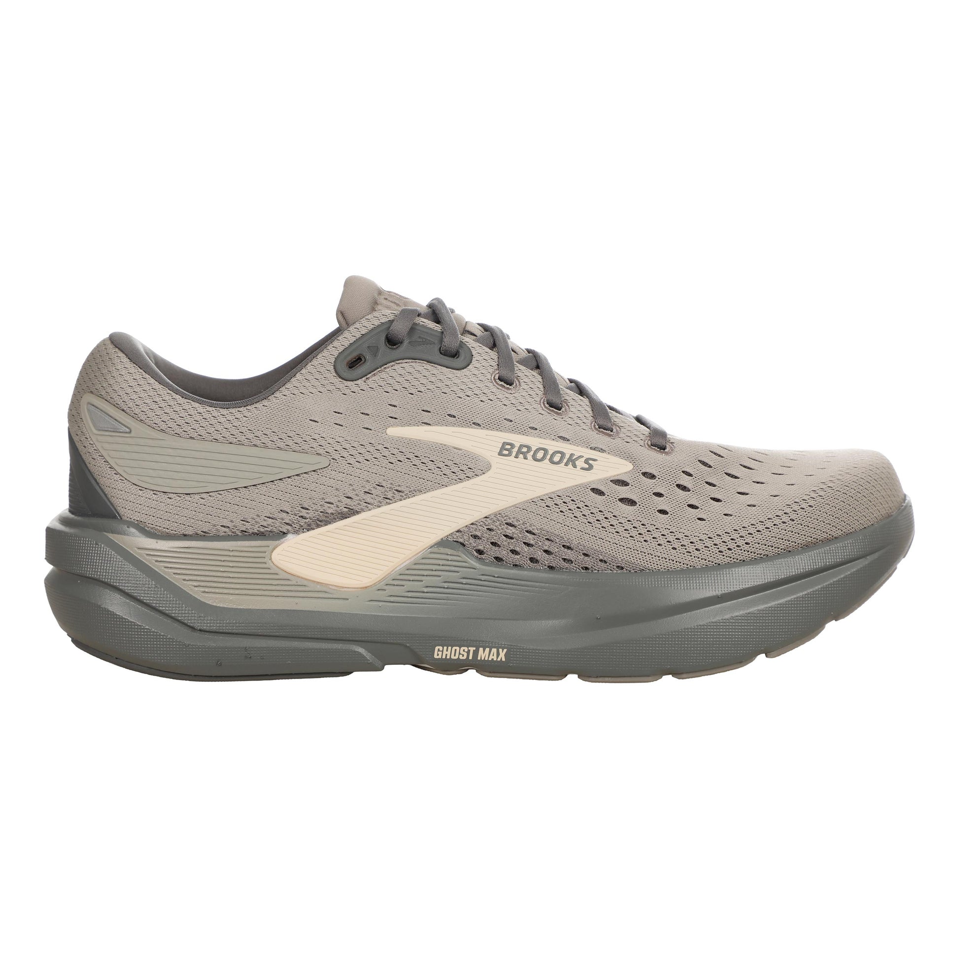 Brooks Ghost Max 3 Neutrale schoen Heren - grijs, beige